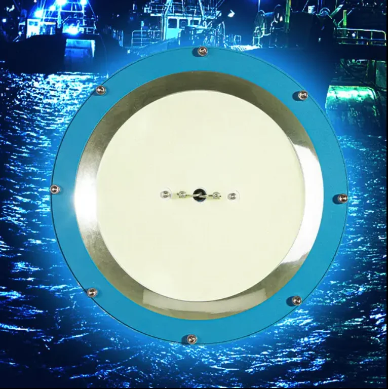 1000w Professional Outdoor Light Blue Color Lamp Sardines Marine Sea Water Fish Ship Led Fishing Lights For Salmon