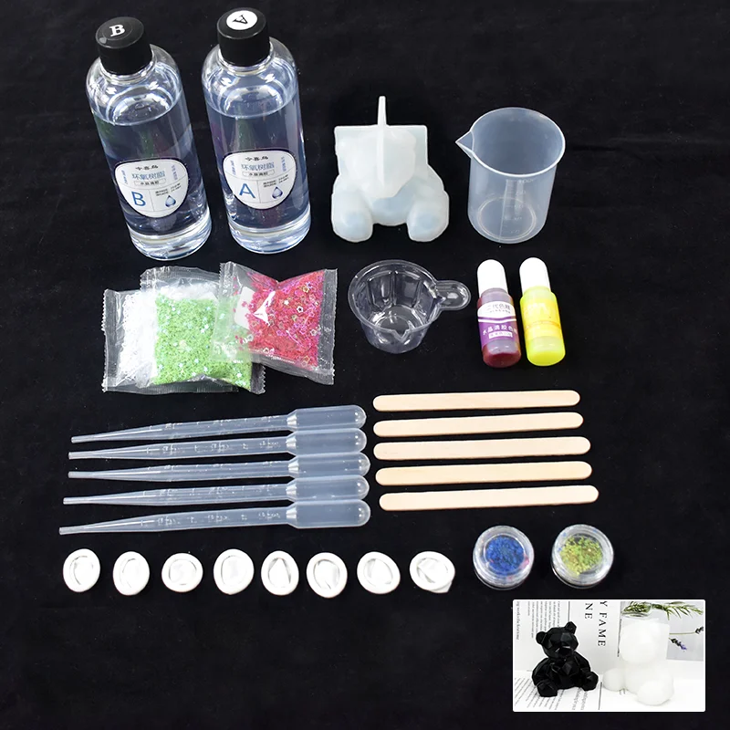 2 Part Casting Epoxy Resin For Art Craft Jewelry Making