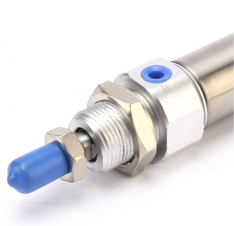 MA/MAL/CDJ2B Series Mini Cylinder Stainless Steel Pneumatic PenType Double Out Adjustable Single Acting Cylinder Double Action