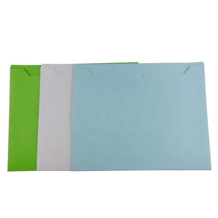 Custom A3/A4/B5/B6 Size Full Color Printed Paper Jacket Folder for File Packaging