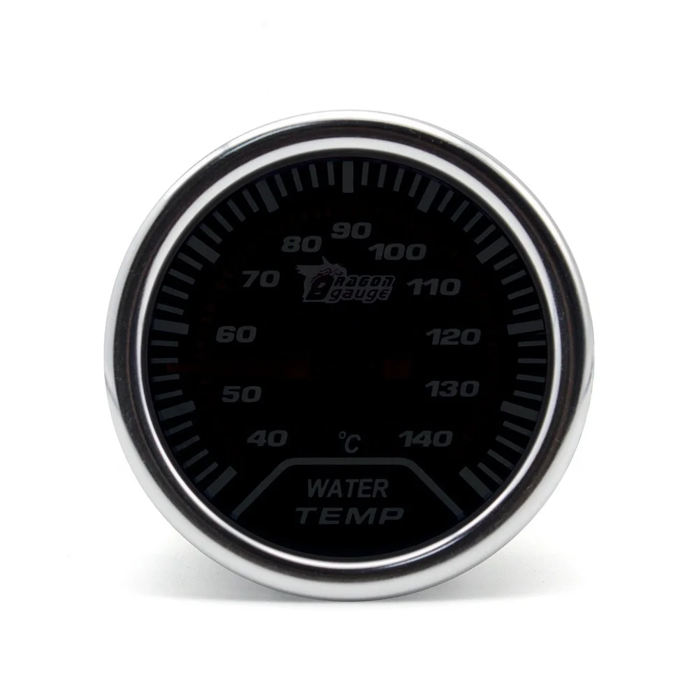 52mm 10000 rpm Universal Digital Car Tachometer Meter Auto Boost Water Oil Temperature Vacuum Gauge