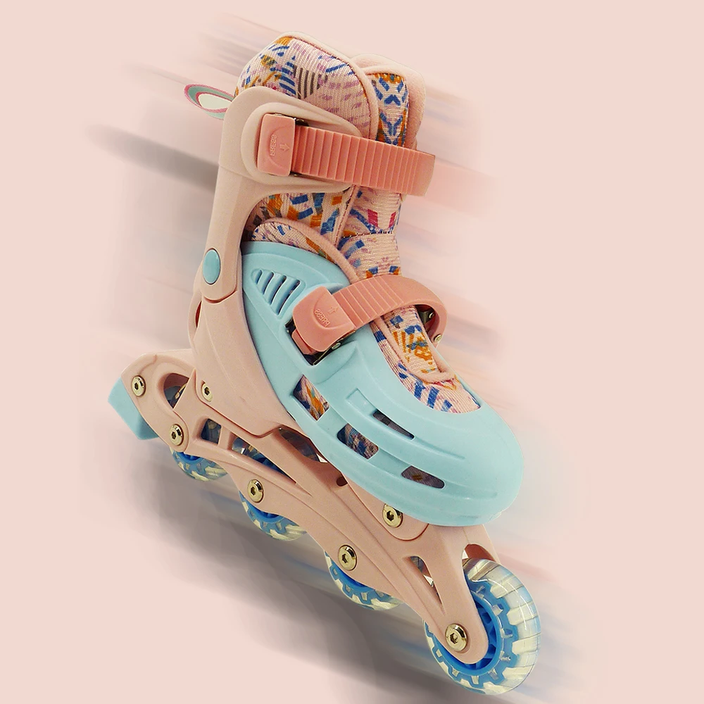 Professional Customized Popular Youth Skate Shoe Breathable Soft Upper Inline Skate Shoes