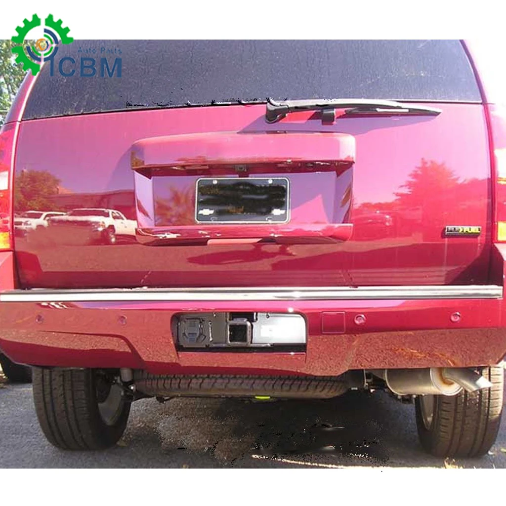 Быстрый отклик OEM новый черный задний бампер Накладка для прицепа 07-14 пригородов Tahoe Yukon 19172860 запчасти горячих автомобилей