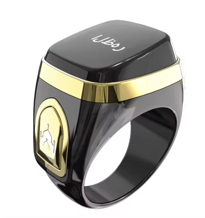 OEM high quality factory direct sale waterproof display bluetooth charging digital finger led ring