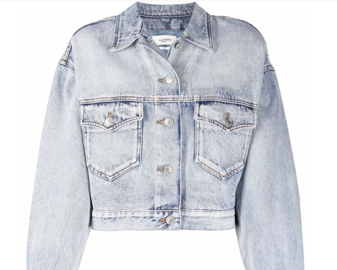 LILUO 2022  Special treatment snow wash vintage  style casual streetwear designers women denim jacket