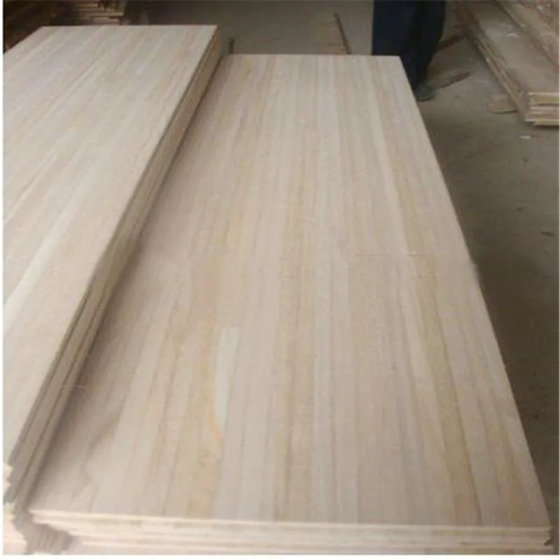 Wholesale high quality kiri wood snowboard paulownia wood laminated board timber panel for sale
