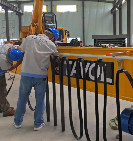 Мастерская с использованием однолучевого мостового крана