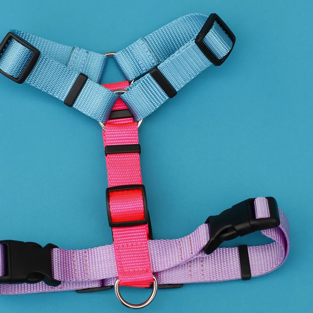 No Pull Dog Harness Nylon Vest Shaped Adjustable Easy Pet Harness for Small Medium Large Breeds Dogs Walking Training