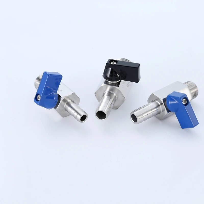 Hardware Tool Stainless Steel 304 316 Hydraulic Control Safety Mini Ball Valve