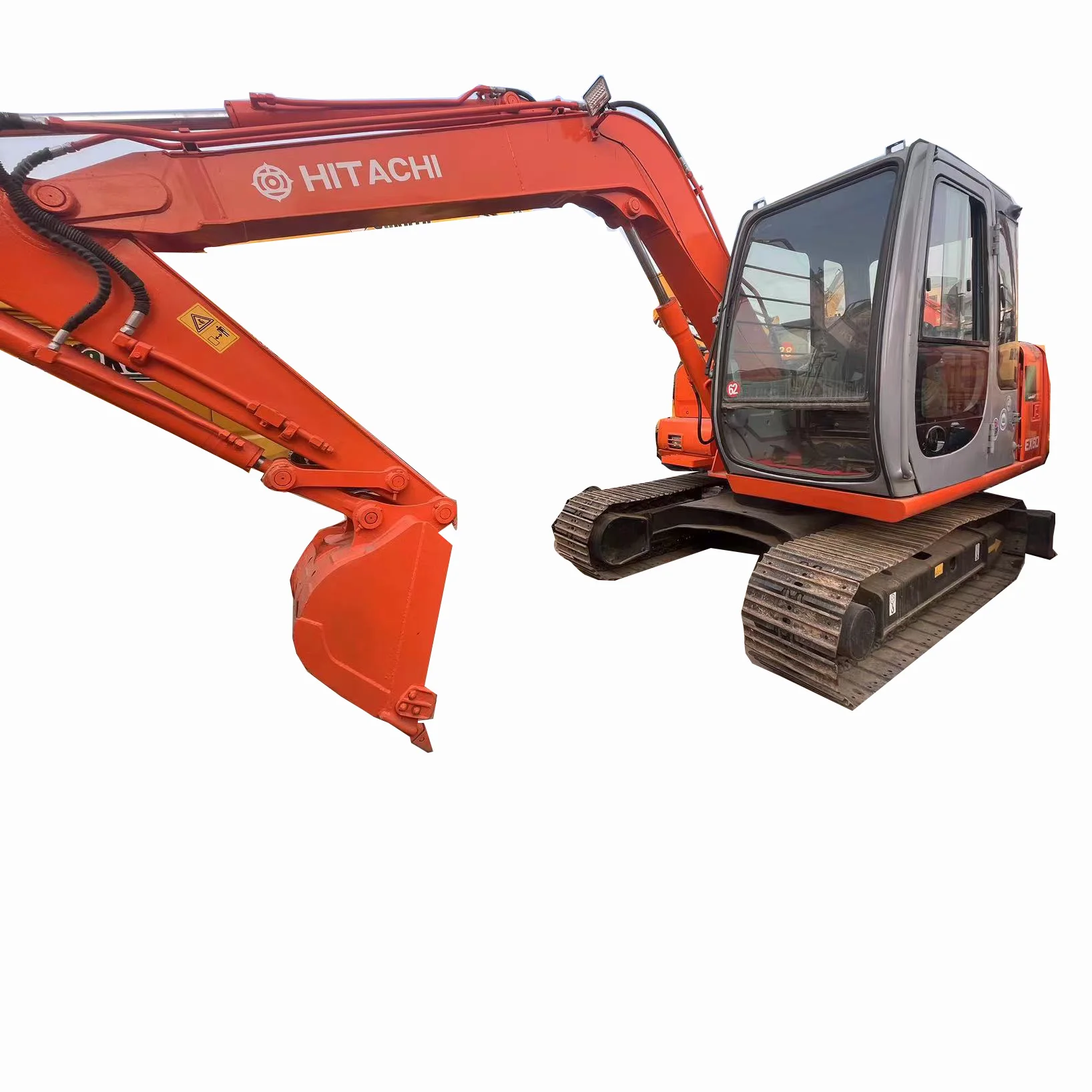 6-тонный Подержанный EX60-5 гидравлический гусеничный экскаватор HITACHI EX60-5 экскаватор