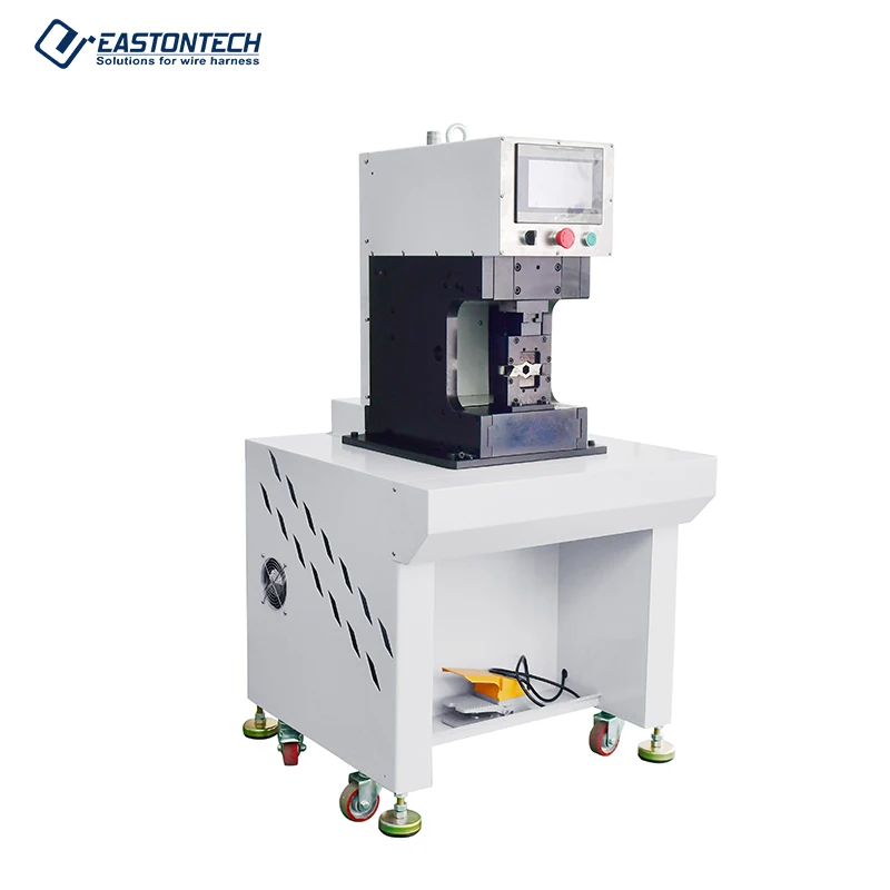 EW-5180 High performance 30T servo new energy charging cable lug crimping machine