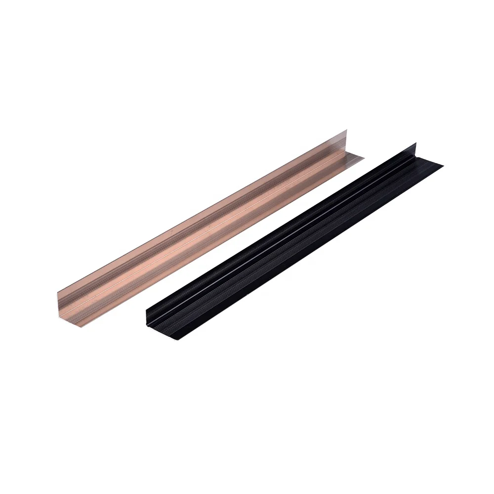 Dili Threshold Strip Aluminium Transition Trim Customized L Shape Aluminium Tile Trim Corner