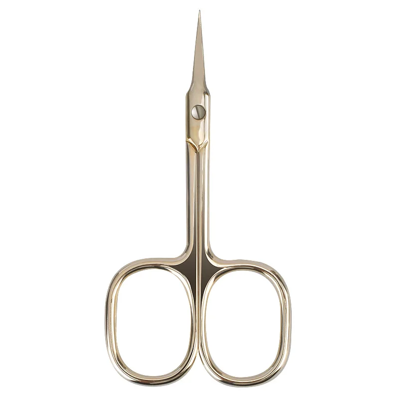 New Design 1PCS Cuticle Nail Scissors Stainless Steel Toe Nail Scissors Makeup Scissors Professional With Nail Salon