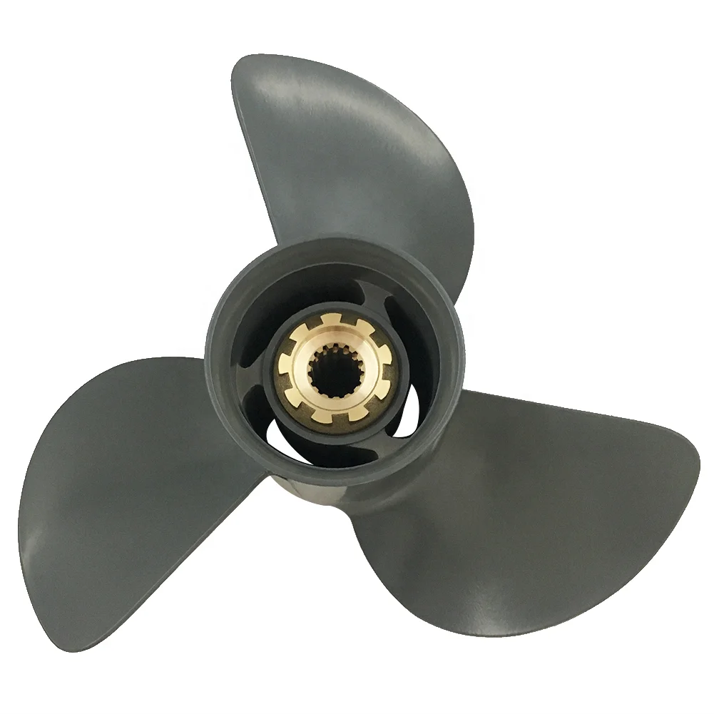 boat propeller 75-130HP 13 1/4X17 MARINE  ALUMINUM   OUTBOARD PROPELLER matched  for HONDA engine