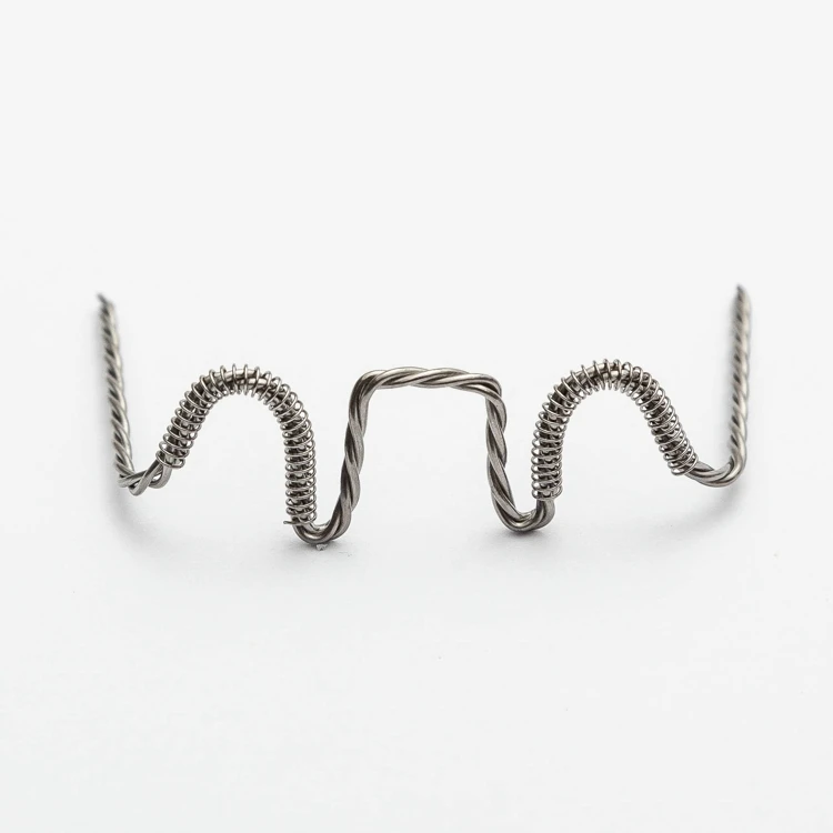 Vacuum coating material heating wire plating lamp tungsten wire double peak wire durable