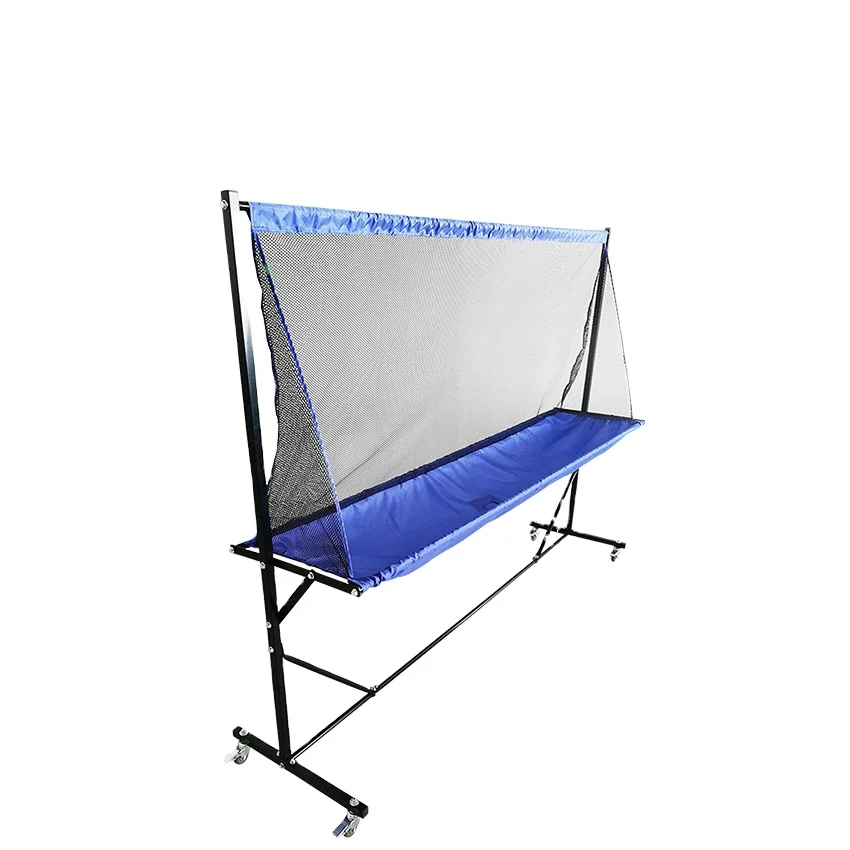 Низкая цена, оптовая продажа, подвижные складные износостойкие переносные сетки для настольного тенниса с колесом для настольного тенниса робота