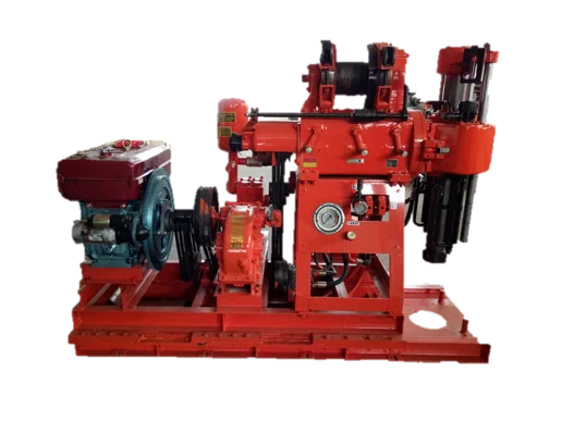 XY-1A domestic portable crawler hydraulic diesel drilling rig small water well drilling rig 150m core drilling rig