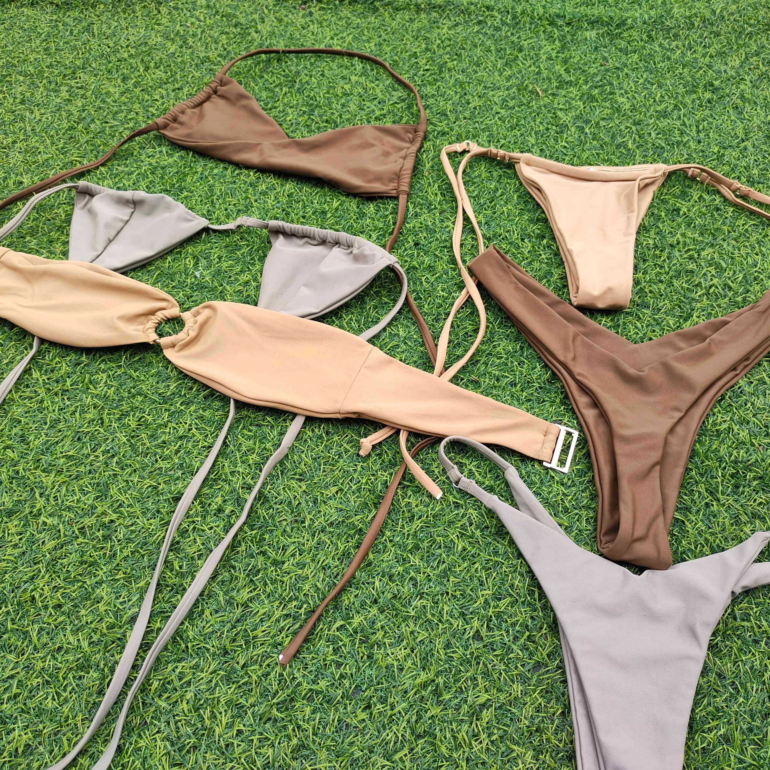 2023 custom  women bikini  beachwear sexy bikinis swimwear SWIMSUITS