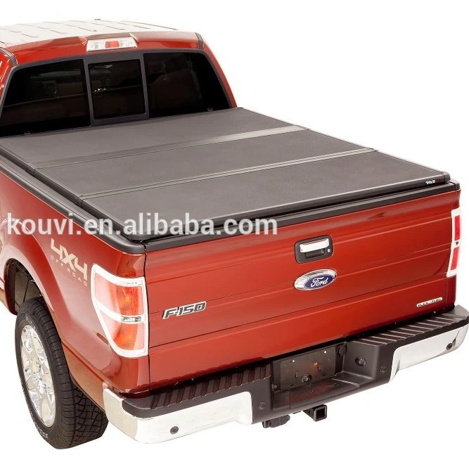 
2015-2016 nissa n navara np300 kv8802 aluminum hard tri fold pickup truck bed tonneau covers 