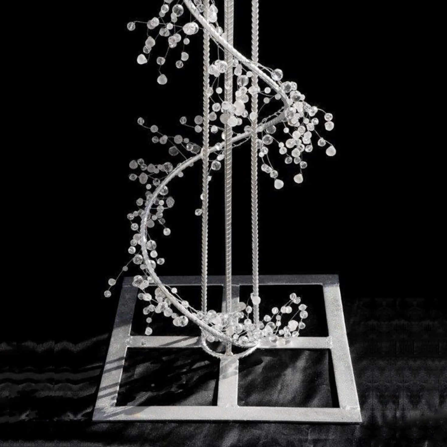 wholesale event decoration crystal tree ornaments wedding table crystal tree centerpiece