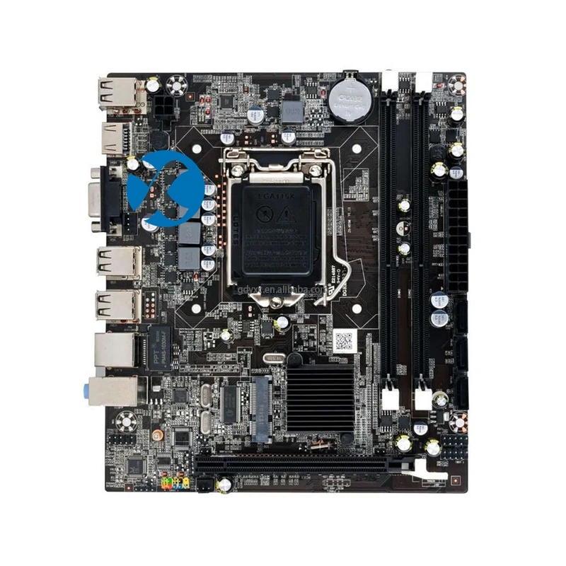 High Quality H55  Motherboard High Quality Computer Motherboard H110 Chipset LGA 1151 PC OEM Custom H110 Motherboard