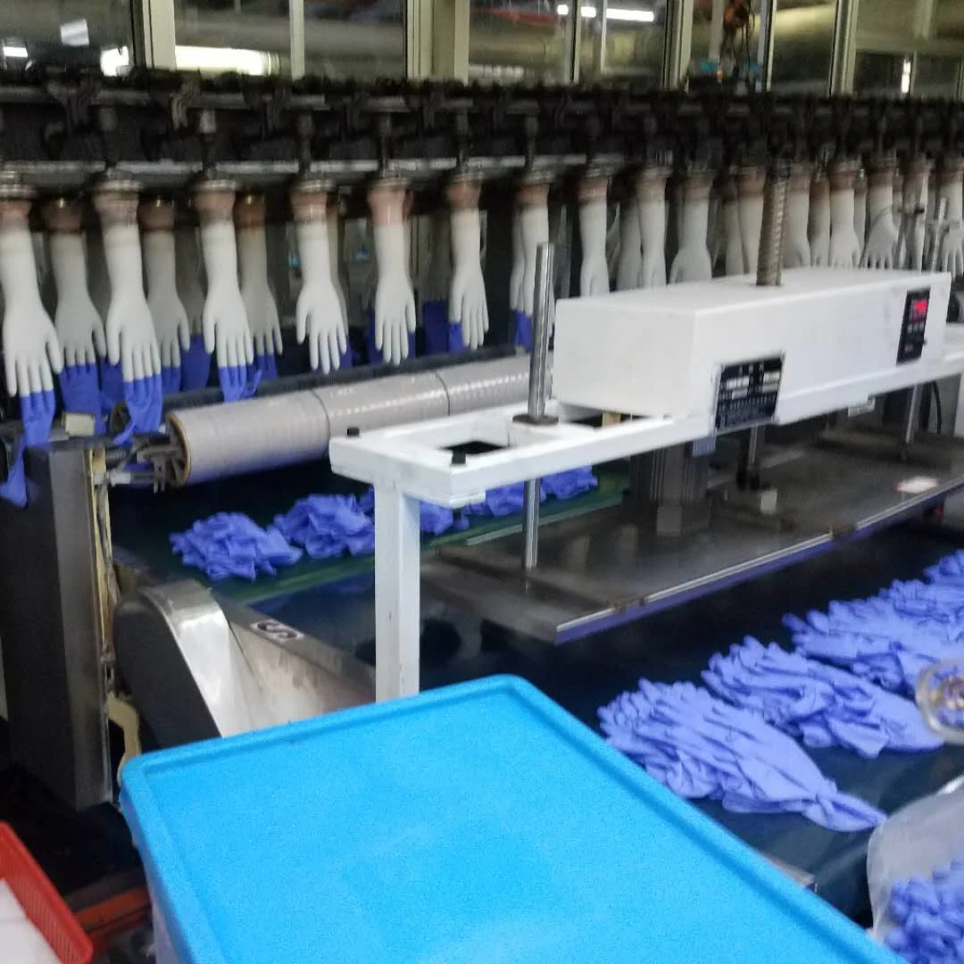 Free design and supply of automatic nitrile latex glove manufacturing machine