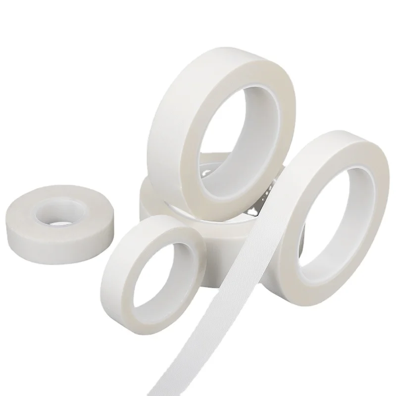 Free Sample Single Sided White Fiber Glass Cloth Hot Melt Water Activated Silicone Paper Heat Insulation Masking Material