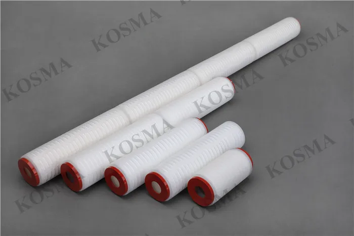 TS Filter Manufactured Absolute Rated Beta 5000 Pleated Cartridge Wine Filter Housing Machine for Beverage and Beer Industry