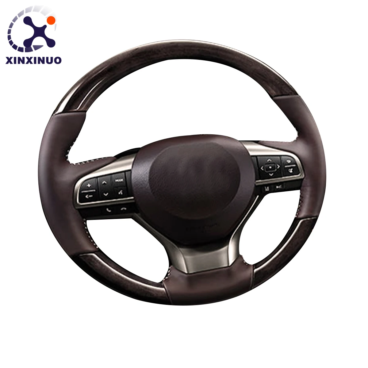 Private Custom Leather Steering Wheel For Lexus  LEXUS RX350 Toyota Alphard LX570 GX460