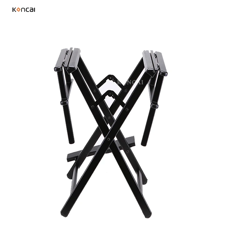 FAMA Certificated Factory Comfortable Aluminum Beauty Salon Chair Cheap Folding Director Chair Portable Makeup Chair
