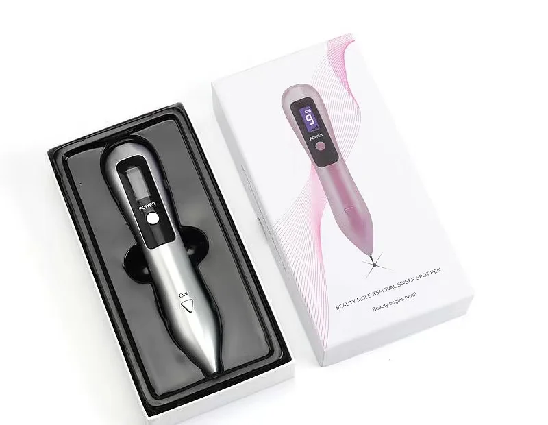 Beauty Handheld Mole Freckle Eye Wrinkle Remover Device with Pigment Removal Features Targeting Face Neck Arm Tattoo Areas