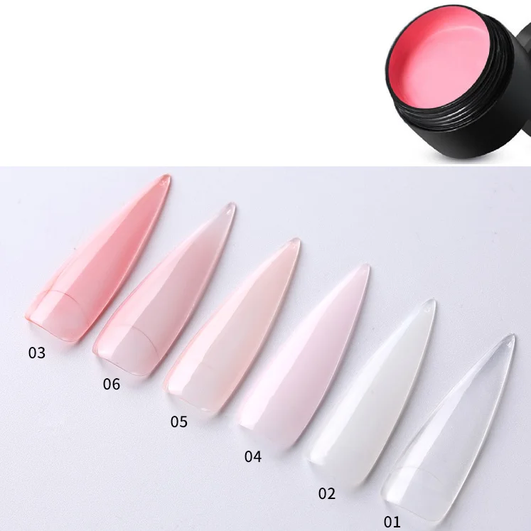 soak off camouflage gel 1000ml clear builder nail gel 1KG in bulk