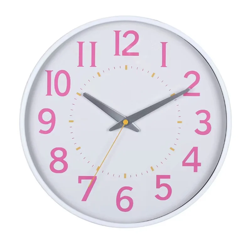 Home Decor Round Design 30cm Promotional and Advertising Wall Clock With custom Logo cloks