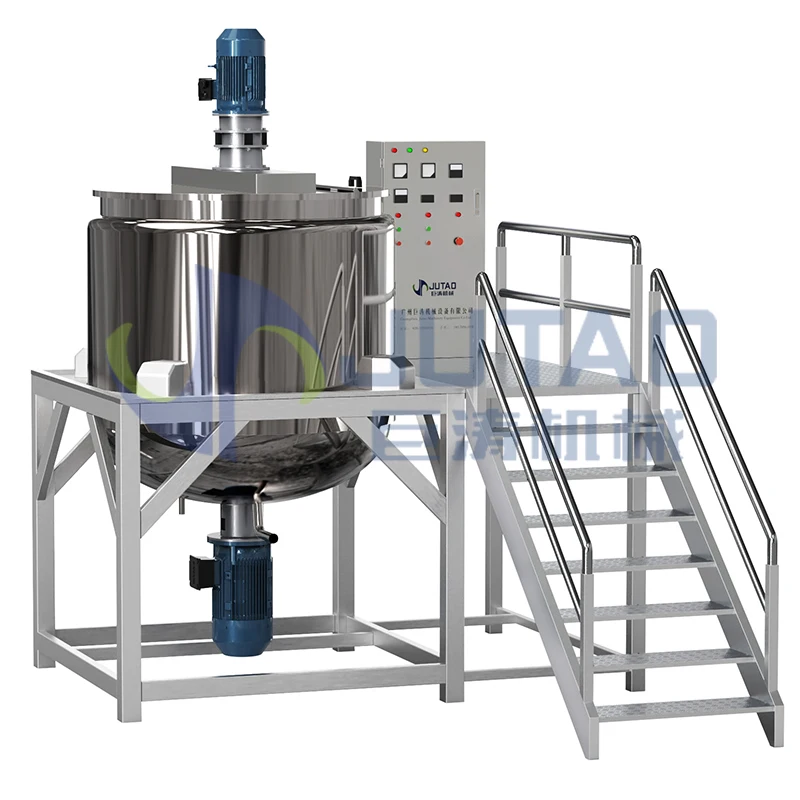 Factory price electric heating mixer homogenizer for liquid agricultural products making