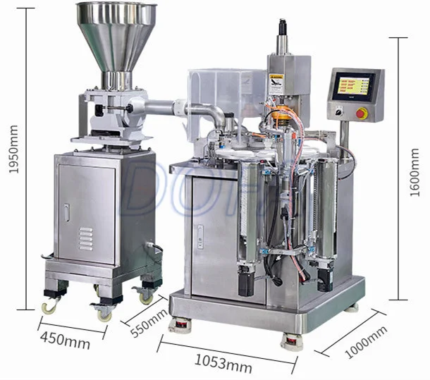 Professional Tart Egg Shell egg tart making machine for Sale
