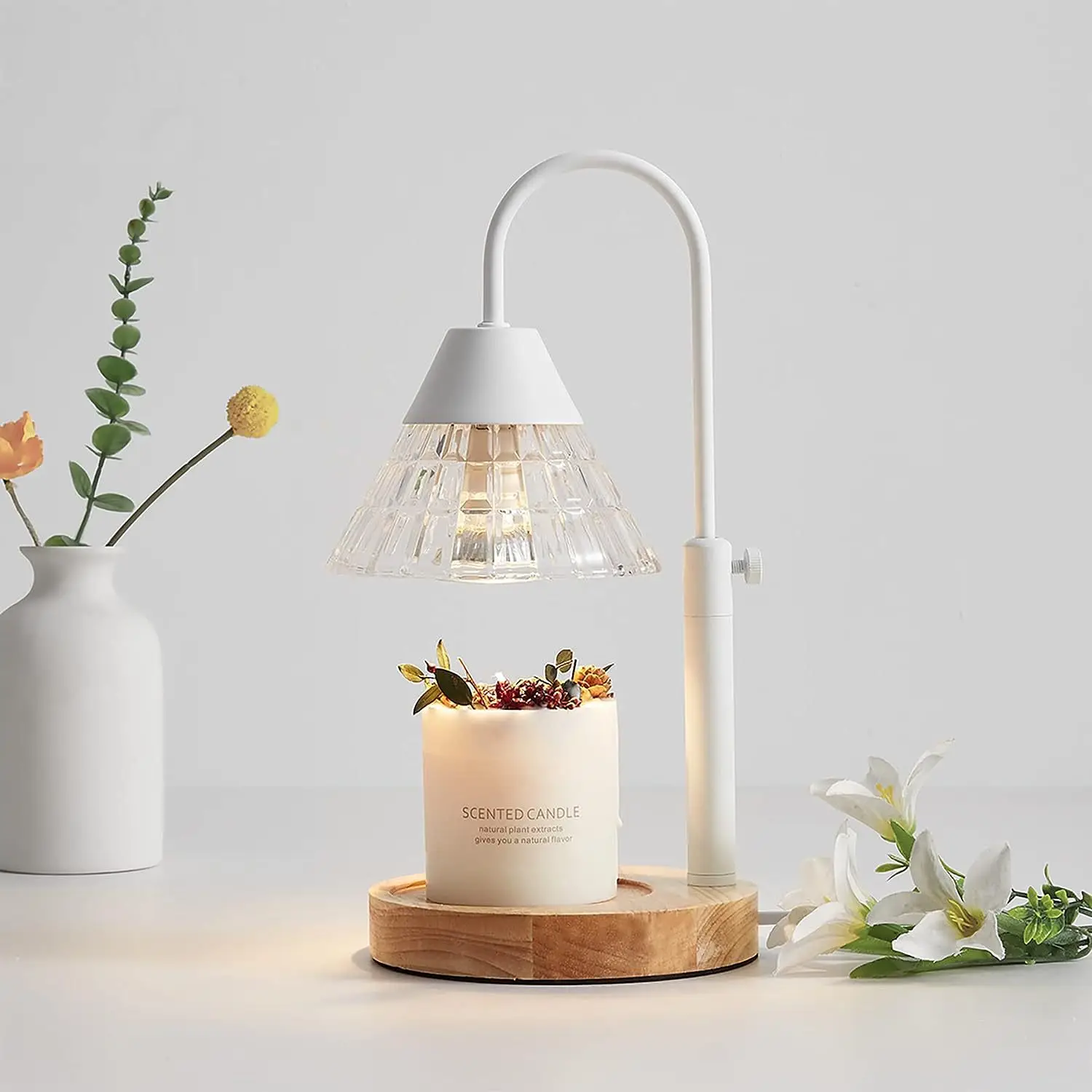 Adjustable Bedside Aromatherapy Melting Wax Melting Candle Wholesale Decorative Table Lamp Candle Warmer Lamp