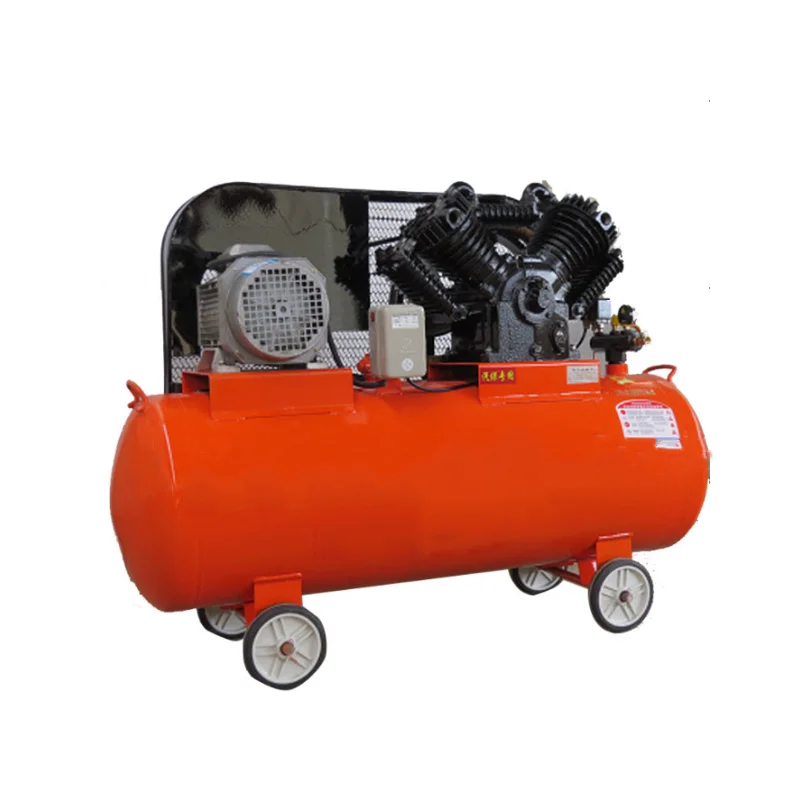 High Quality Portable Piston Air Compressor Pump 2.2 kw 8 bar 9 cfm Industrial Machine