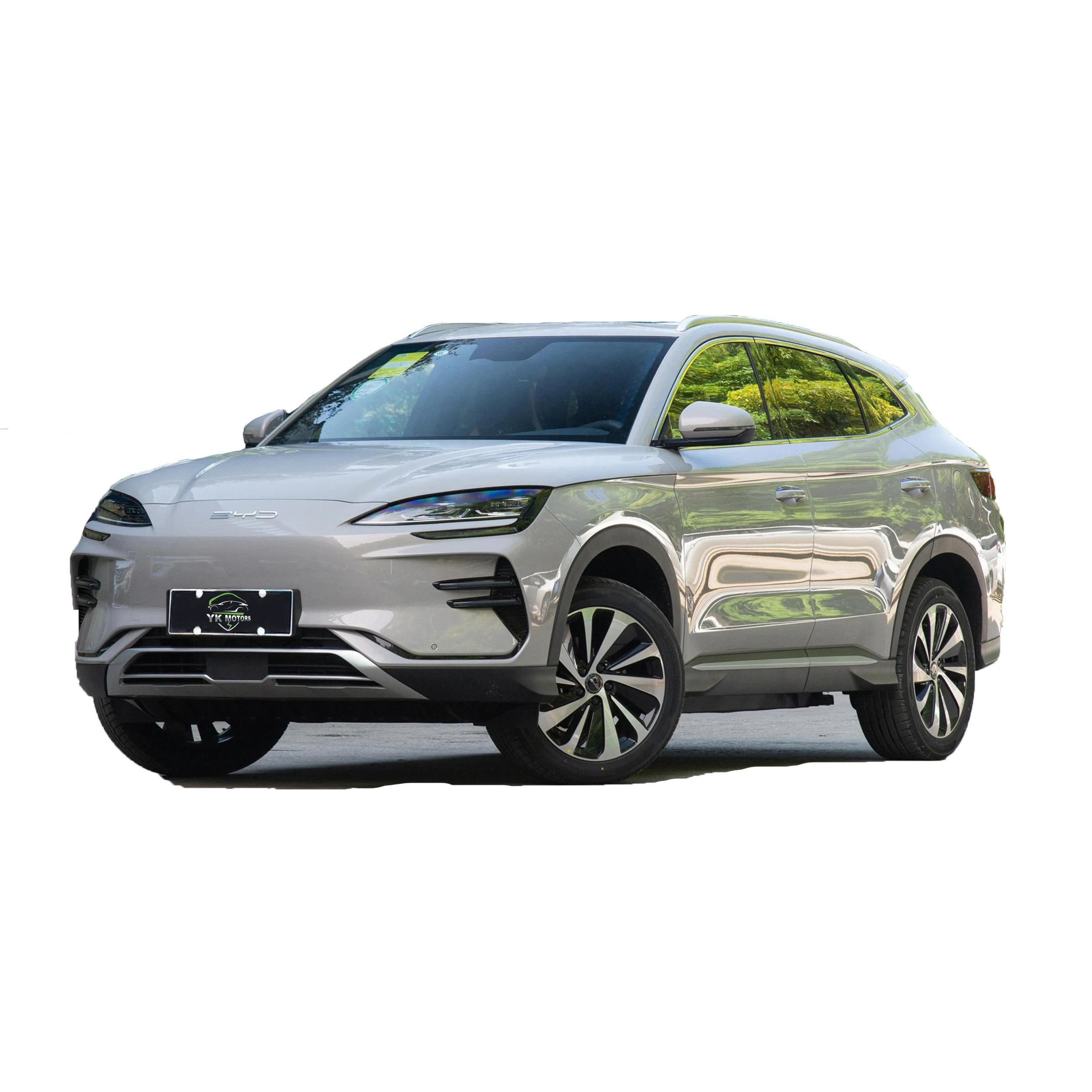YK MOTORS 2024 BYD Song плюс дальний внедорожник электрический автомобиль такси Новый энергетический в Китае