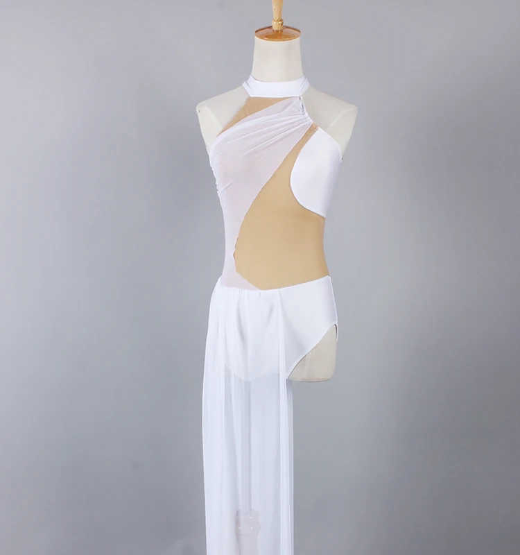 Elegant Lyrical Dance Costume Dress Wear Skating Performance Costumes