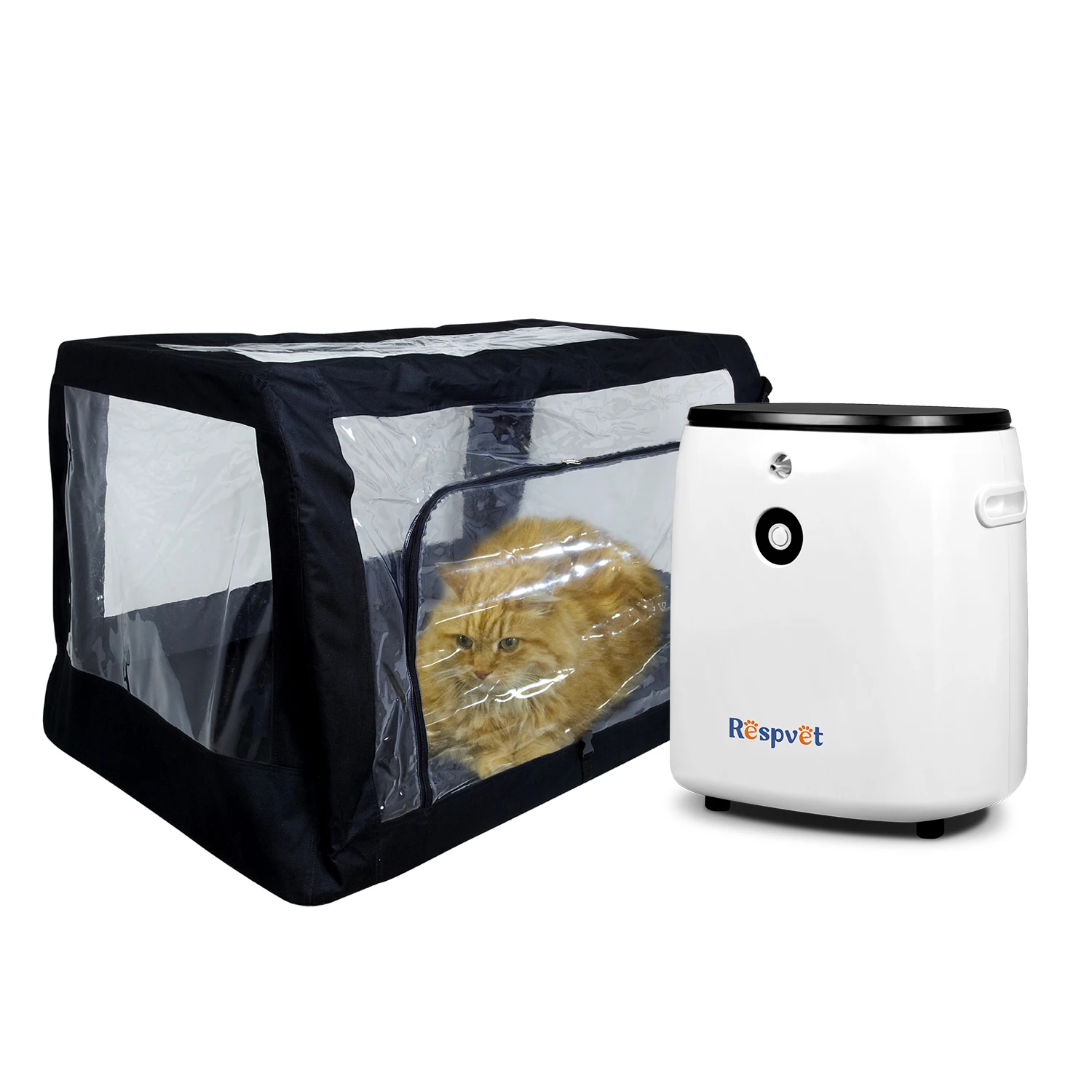 Rsepvet 1-7L Flow Dog Therapy Mini Vet For Animals Incubator Oxygen Concentrator