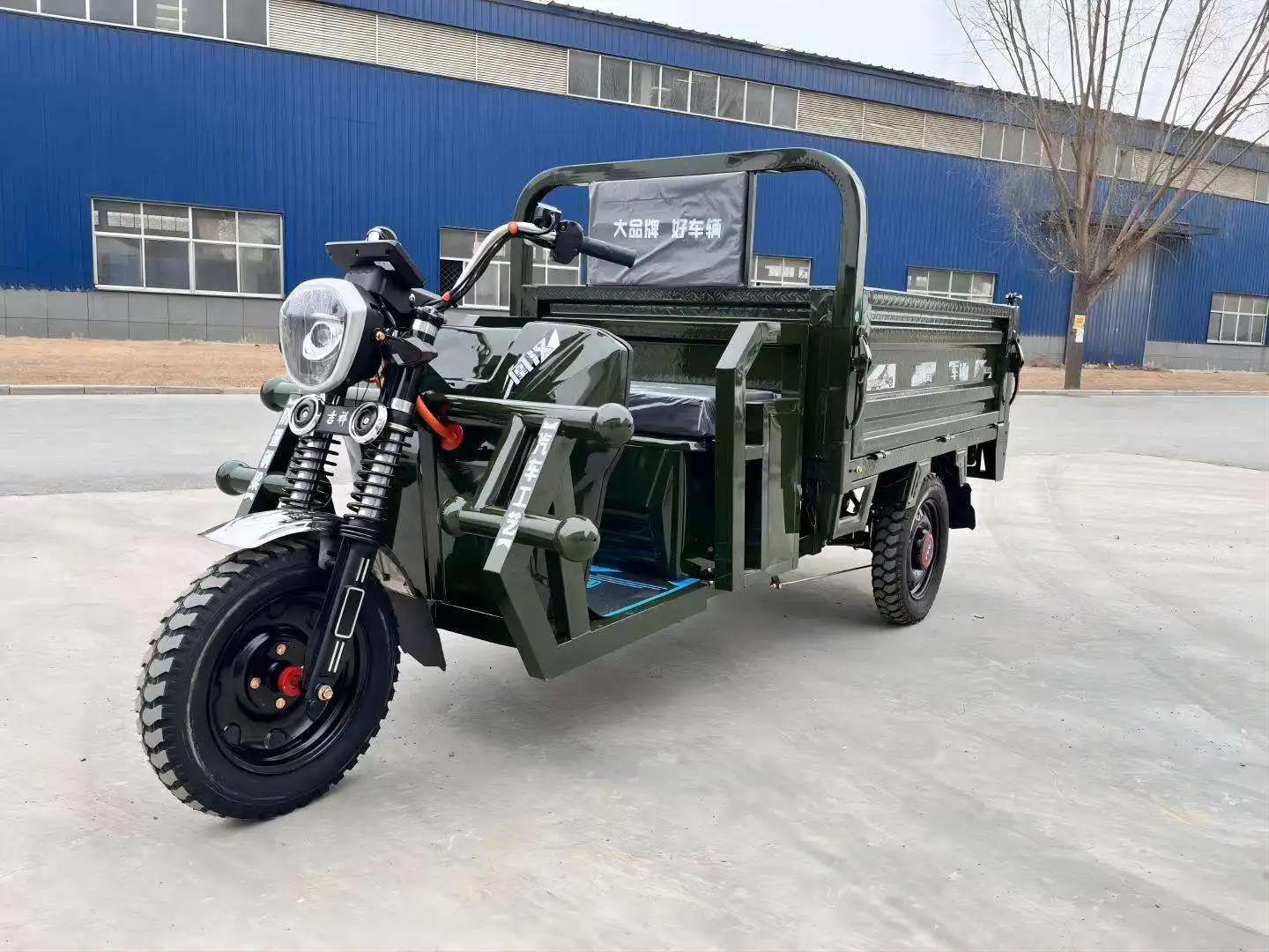 Three Wheel Electric Tricycle for Cargo 72V 60V 1000W 1500W 2200W Manufacturer triciclo de carga