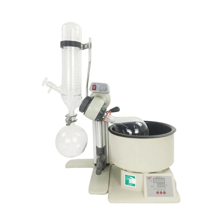 Water Bath Rotary Evaporators Manufacturer Direct Selling mechanical lift end-point safety stop Rotary Evaporator