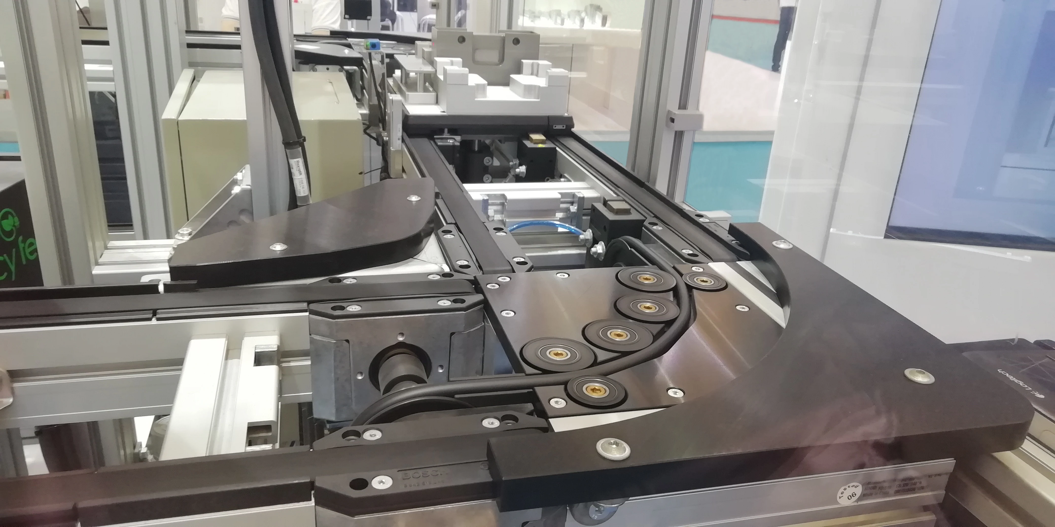 conveyor belt machine of conveyor system flat belt conveyor