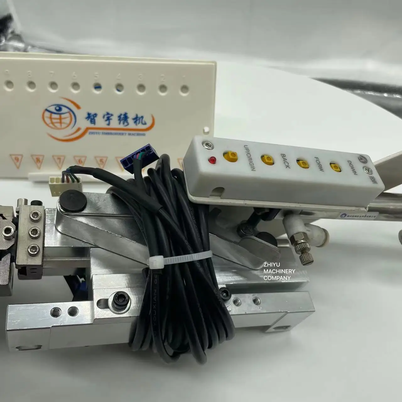 Embroidery machine sequin device