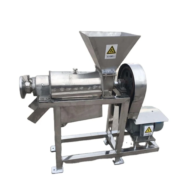 Hight efficient industrial ginger screw press juicer