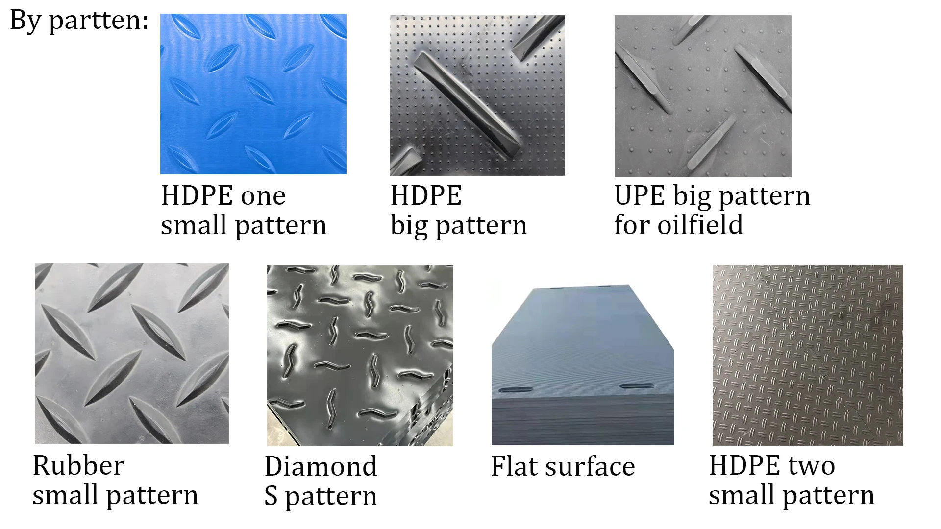 Износостойкий тяжелых HDPE пластичная конструкция настил дорожный доступ коврики
