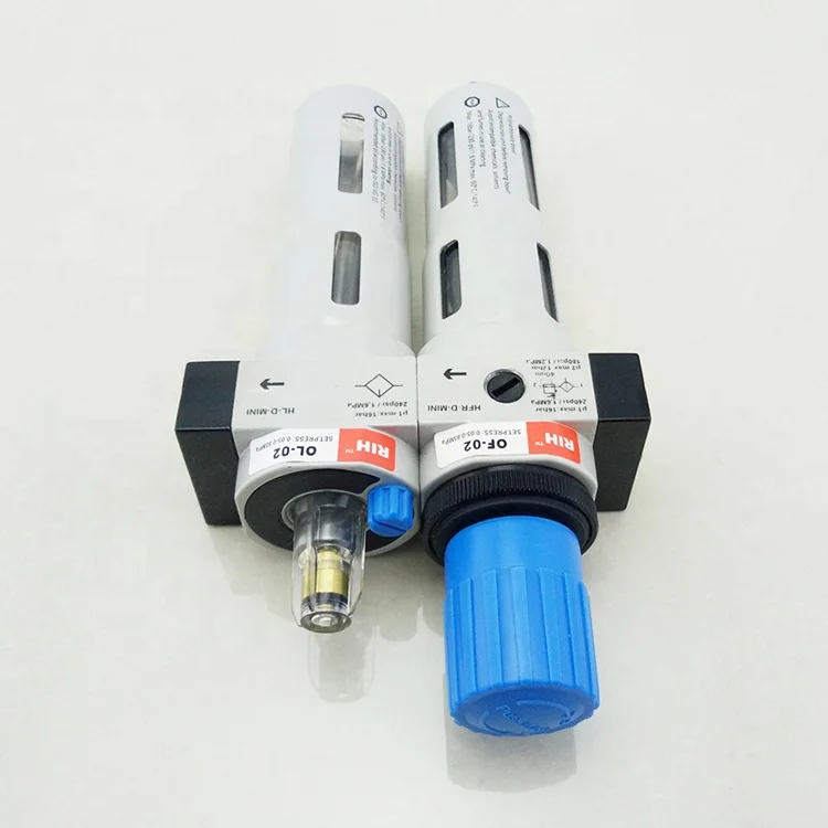 High quality auto drain filter regulator lubricator OFC-04 G1/2 mindman FRL unit
