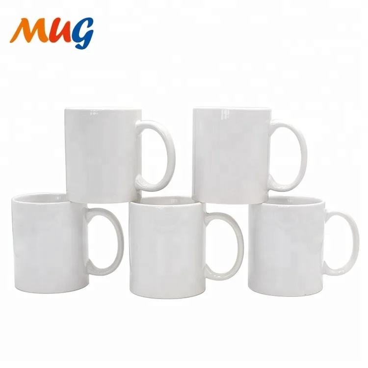 Wholesale Supply 11oz White Ceramic Sublimation Mug