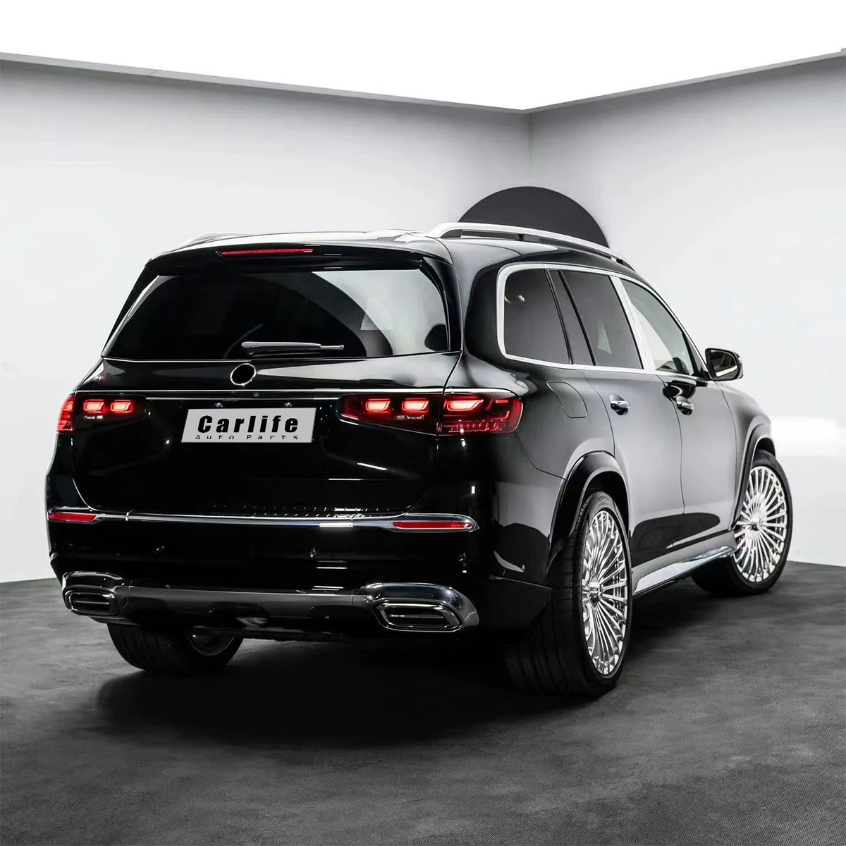 Perfect fitment car bumper body kit for Mercedes Benz GLS Class X167 2024+ escalate to Maybach style