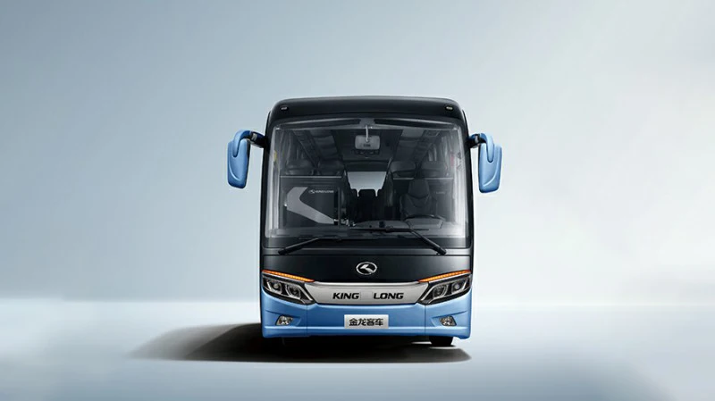 Quick Charge Pure Electric Bus Leather Seats Luxury Travel 24-56 Seats Group Tour Coach